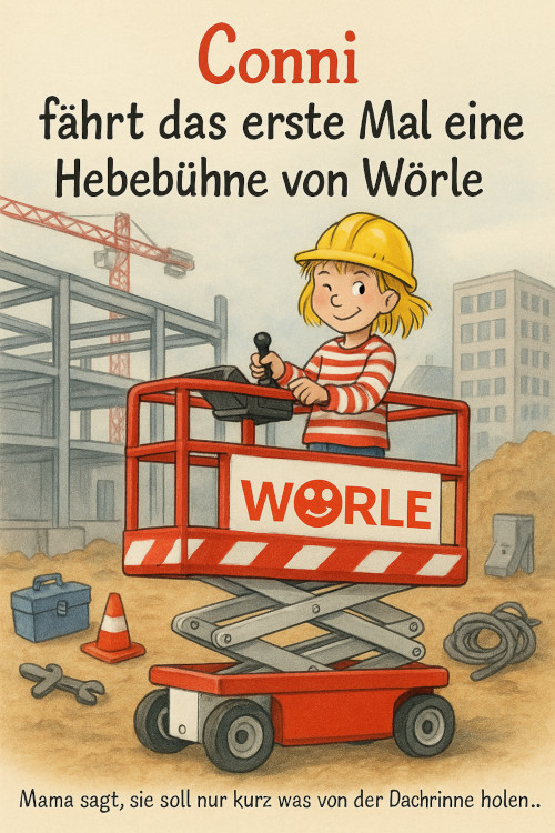 Conni macht den Hebebühnenschein